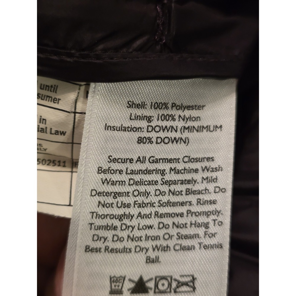 Womens Eddie Bauer Size XL Puffer Jacket Down Filled. Warm But Light.... - Picture 7 of 7